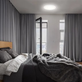 Briloner 7150-416 - LED Mennyezeti lámpa SLIM LED/12W/230V á. 19 cm