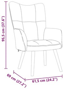 bordó szövet pihenőfotel