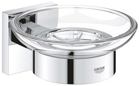 GROHE 41096000 - START CUBE szappantartó tál 110 × 56 × 125 mm fényes króm