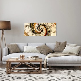 Egy óra képe (120x50 cm)