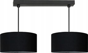 Csillár Mennyezeti Lámpa Függeszték Lámpabúra 2 Fekete