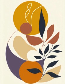 Poszter 50x65cm Természet Harmónia