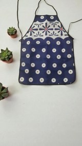 Konyhai kötény mintás kerámia Boleszláv virág