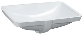 Laufen Pro S mosdótál 52.5x40 cm négyszögletes fehér H8119614001091