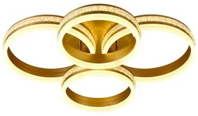 LED dimmelhető felületre szerelhető csillár LED/150W/230V 3000-6500K + távirányító