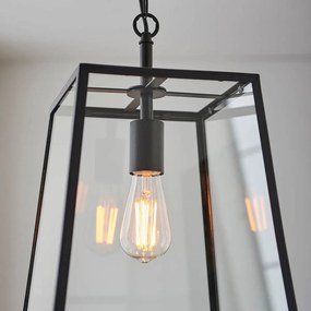 Endon vintage függeszték hurst fekete átlátszó end101541