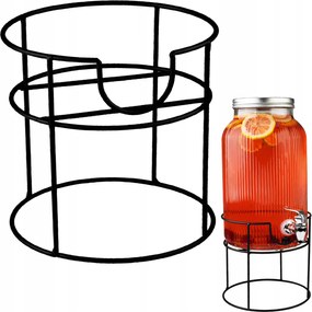 Befőttesüveg Tartó Állvány Csappal 6L Befőttesüveg Italtartó Állvány Fém