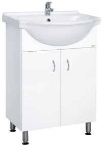 Multi Pro Fürdőszobaszekrény mosdóval 55,5x42,4 cm fehér PRO55NOVA