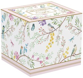 Birds Melody porcelán 2db-os kávéscsésze és csészealj 80ml díszdobozban