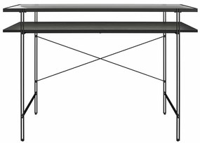 Íróasztal üveg asztallappal 49x108 cm Wainwright – Støraa