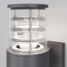 Maytoni O576WL-02GR - Kültéri fali lámpa BRONX 2xE27/60W/230V IP54 antracit