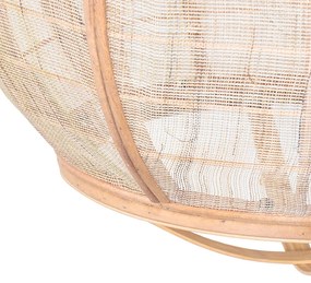 Okos függőlámpa barna 58 cm Wifi G95-tel - Pascal