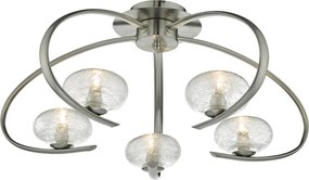Dar Lighting LEIGHTON LEI5446 Plafonlámpa 5x40W/G9 IP20
