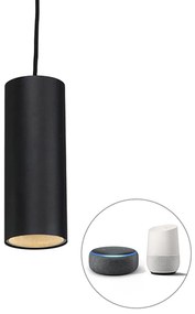 Okos lógólámpa fekete, WiFi-vel, GU10 - Tubo