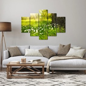 Tisztás és a virágok képe (150x105 cm)
