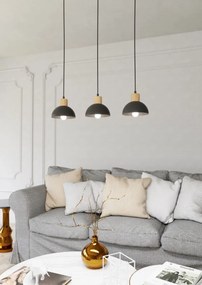 Emibig modern függeszték seco fekete emi1393/3