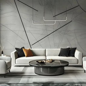 LED Csillár zsinóron HORIZONT 2xLED/11W/230V fekete