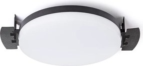 RENDL COIMBRA süllyesztett lámpa fekete 230V LED 24W 3000K