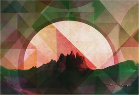 Fotótapéta Flizelin Dekoratív Hálószoba Festői dombok 152x104