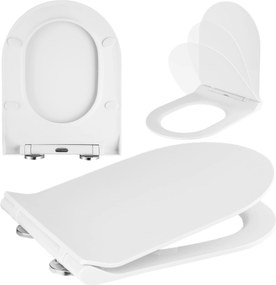 Wc-ülőke Szabadon Ereszkedő Univerzális Slim Polipropilén Wc Rivo