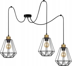 Ipari függőlámpa 3xE27 Primo Candellux