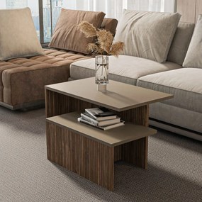Twins - Taupe, Oak