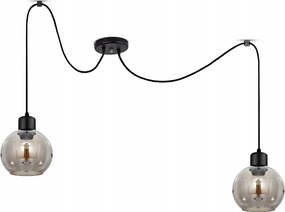 Üveg Mennyezeti Függő Lámpa Csillár Pók Golyók