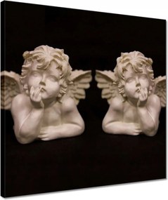 Vászonkép 40x40 Iker angyalok