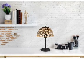 Globo 15767T - Asztali lámpa COLLY 1xE27/15W/230V bambusz