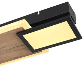 Globo 67279-30 - LED mennyezeti lámpa CAROLINE LED/30W/230V bézs/fekete