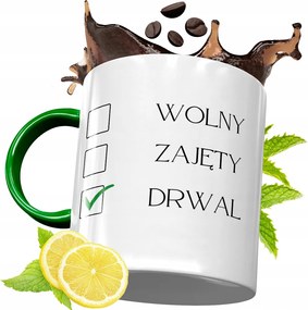 Zöld Bögre Favágónak Születésnapi Ajándék fényképes nyomtatással