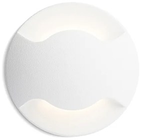 RENDL R12616 KICK LED kültéri lámpa, falba süllyesztett IP54 fehér