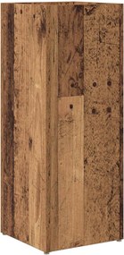 vidaXL Napernyő Állvány tárolóval Öreg fa 25 x 24,5 x 64 cm Faanyag