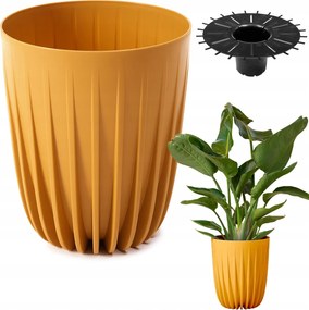 Virágtartó Tál Fedő Erkély Virágtartó Betét Nagy Mira 30 x 35,6cm