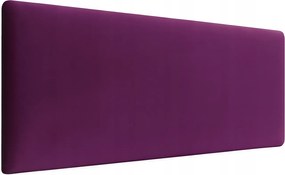 Falra Szerelhető Kárpitozott Panelek 80x20 cm Bordó Lila Velúr Fejtámla