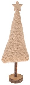 Textil karácsonyi figura (magasság 36,5 cm) Tree – Dakls