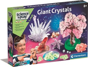 Mega kristály készítő Science laboratórium szett Clementoni