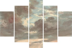 Kép - John Constable, Cloud Study Stormy Sunset, reprodukciók (150x105 cm)