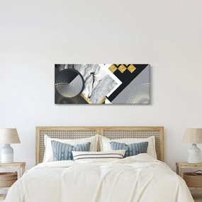 Kép - Texturális kollázs (120x50 cm)