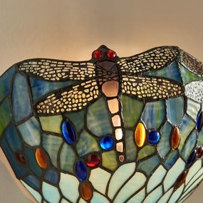 Endon 64102 - Tiffany DRAGONFLY fali lámpa 1xE14/40W/230V