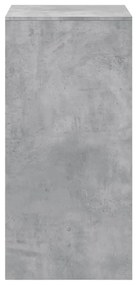 betonszürke szerelt fa bárasztal 51 x 50 x 103,5 cm