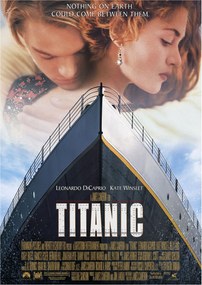 Titanic poszter Leonardo DiCaprio Kate Winslet
