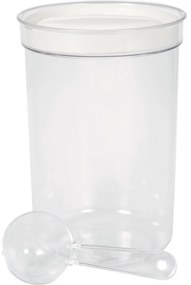 Curver Kávés doboz kanállal átlátszó