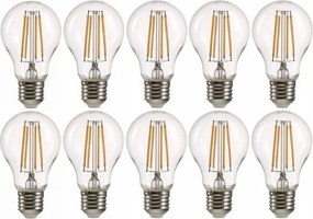 10db-os csomag Led izzó E27 12W A70 clear retro