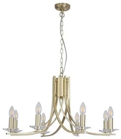 Searchlight 4168-8SB - Láncos csillár ASCONA 8xE14/60W/230V