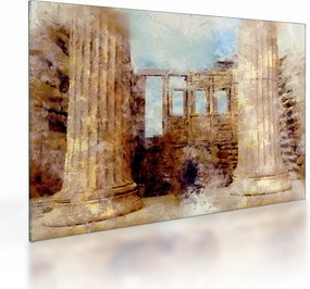 Kép - Érechthéion, Athens, görögország (üvegen) (70x50 cm)