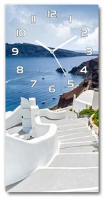Négyszögletes üvegóra Santorini, görögország pl_zsp_30x60_f_114851264