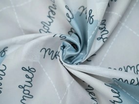 Mikroszálas ágynemű GALDAR kék Ágyneműhuzat mérete: 70 x 80 cm | 140 x 200 cm