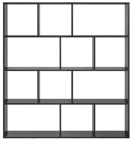Könyvespolc Musta tammi 132 x 29 x 141.5 cm Faanyag