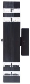 Kültéri fali lámpa érzékelővel BREZZA 2xGU10/35W/230V IP65